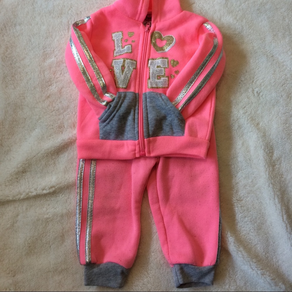Hot pink sweatshirt and pants for Baby/Toddler